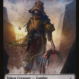 Elemental (02) // Zombie Double-Sided Token [March of the Machine Tokens]