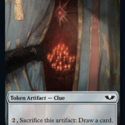 Astartes Warrior (001) // Clue Double-Sided Token [Warhammer 40,000 Tokens]