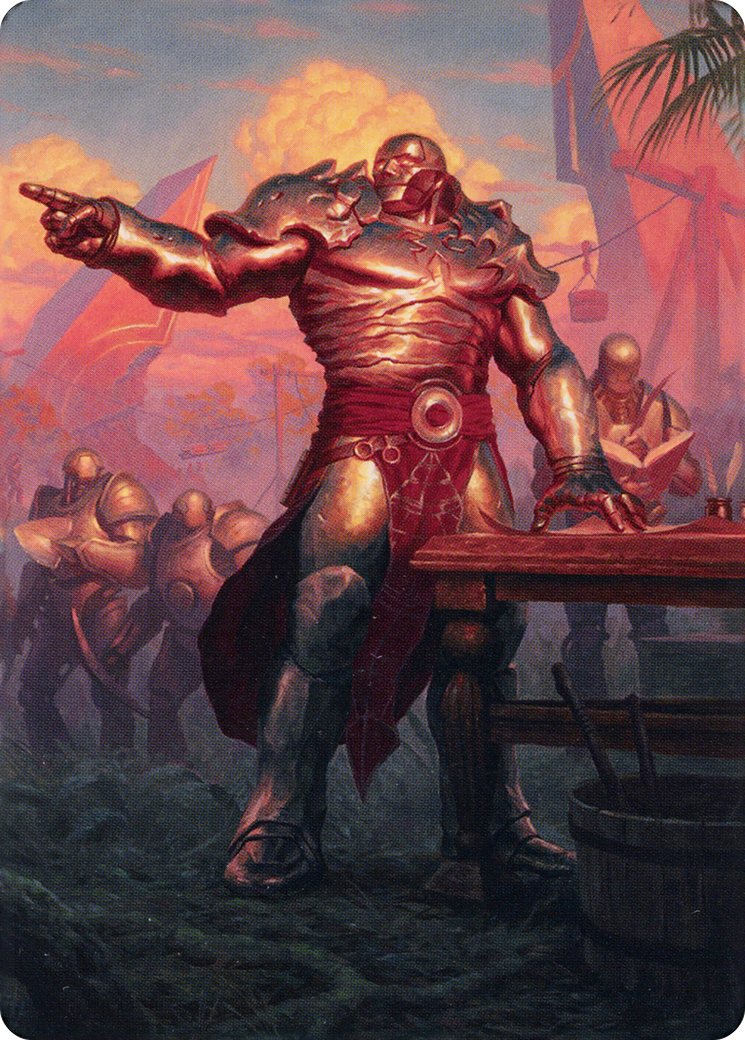 Karn, Living Legacy // Karn, Living Legacy (ADMU-001) (Borderless) [Dominaria United Art Series] Foil