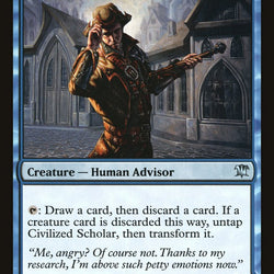 Civilized Scholar // Homicidal Brute [Innistrad]