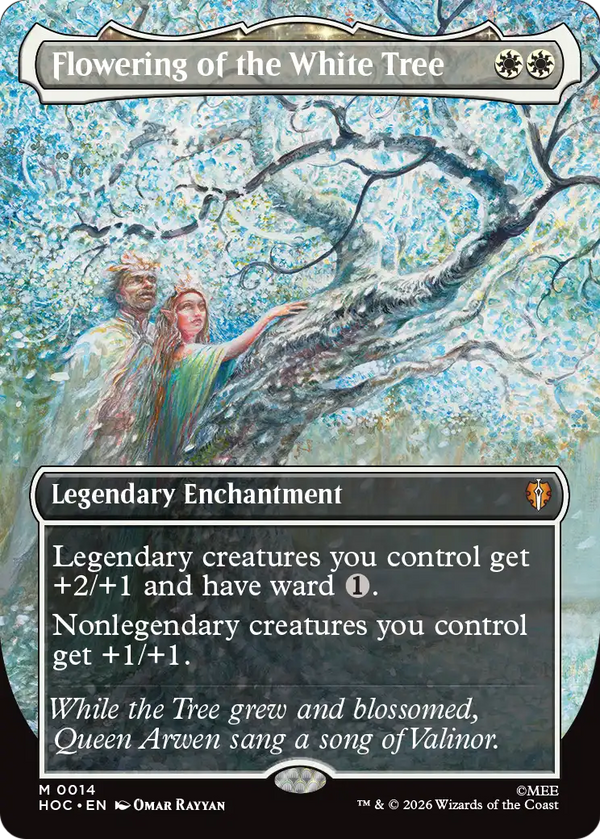 Flowering of the White Tree (Borderless) [The Hobbit: Eternal-Legal]