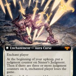 Faithbound Judge // Sinner's Judgment (Extended Art) [Innistrad: Crimson Vow]