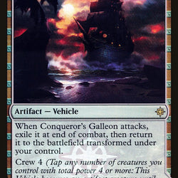 Conqueror's Galleon // Conqueror's Foothold (Buy-A-Box) [Ixalan Treasure Chest]