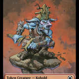 Bird // Kobolds of Kher Keep Double-Sided Token [March of the Machine Commander Tokens]