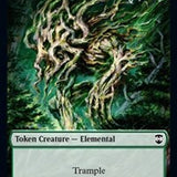 Elemental // Elf Warrior Double-Sided Token [Kaldheim Commander Tokens]