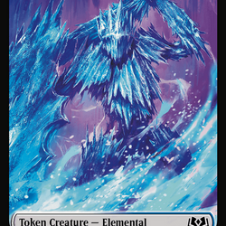 Elemental // Food (0013) Double-Sided Token [Wilds of Eldraine Tokens]