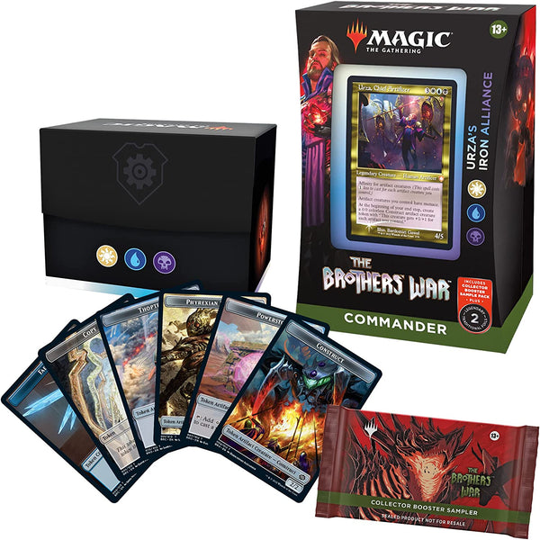 MTG Brothers War Commander Deck Urza's Iron Alliance