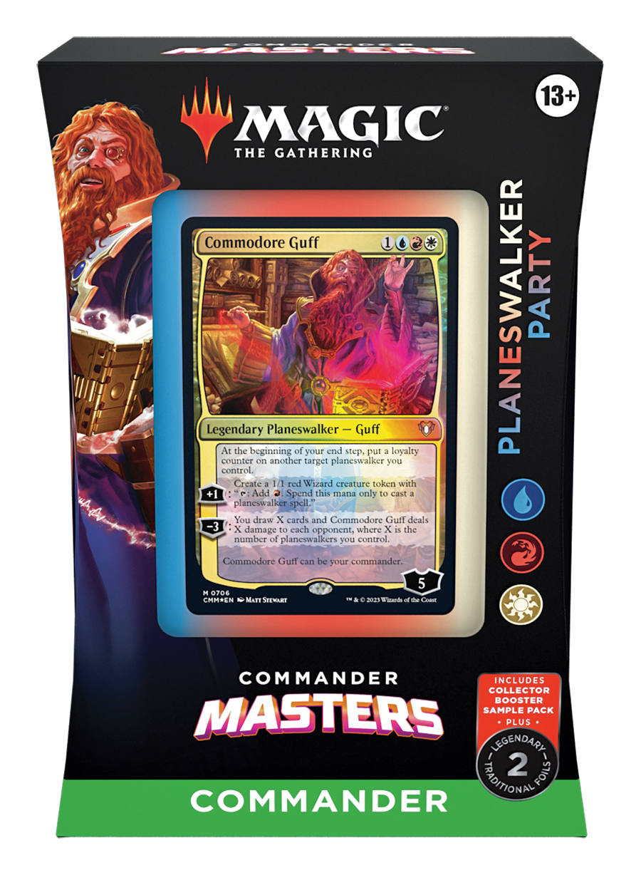MTG Commander Masters Planeswalker Party