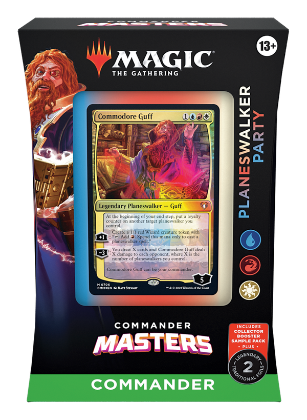 MTG Commander Masters Planeswalker Party