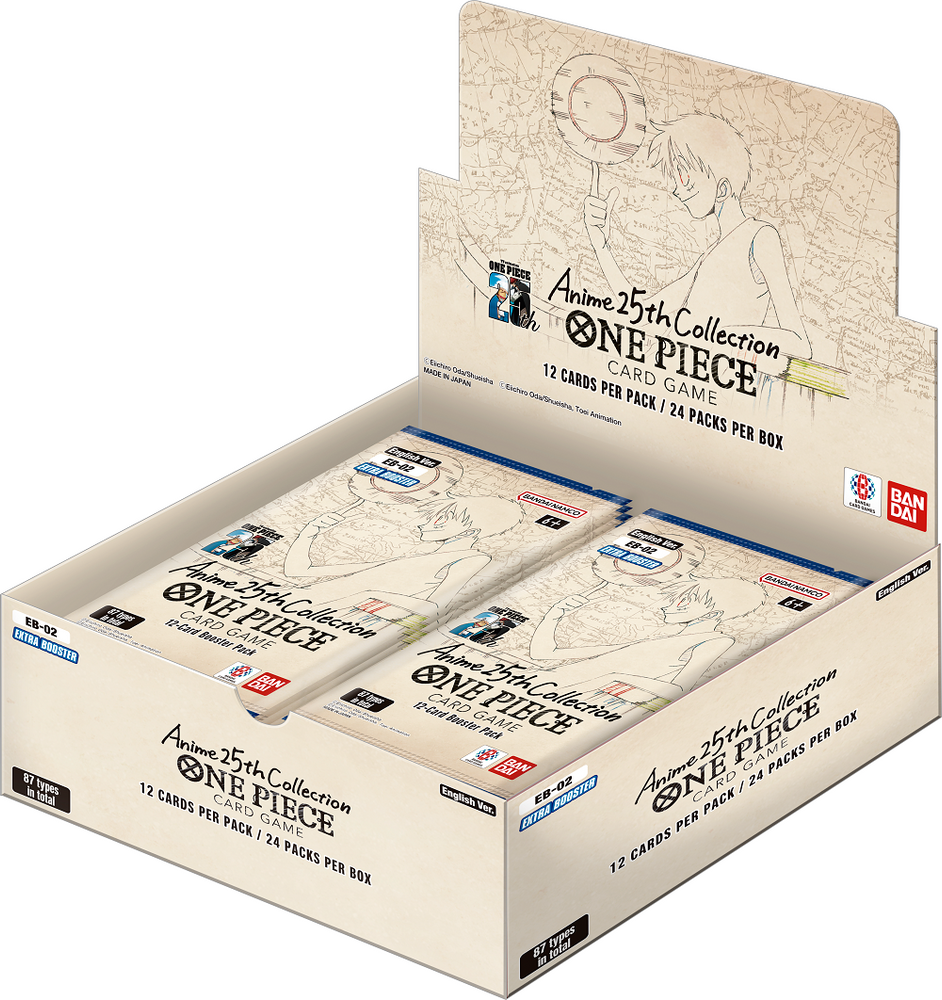 ONE PIECE CG EB-02 EXTRA BOOSTER BOX