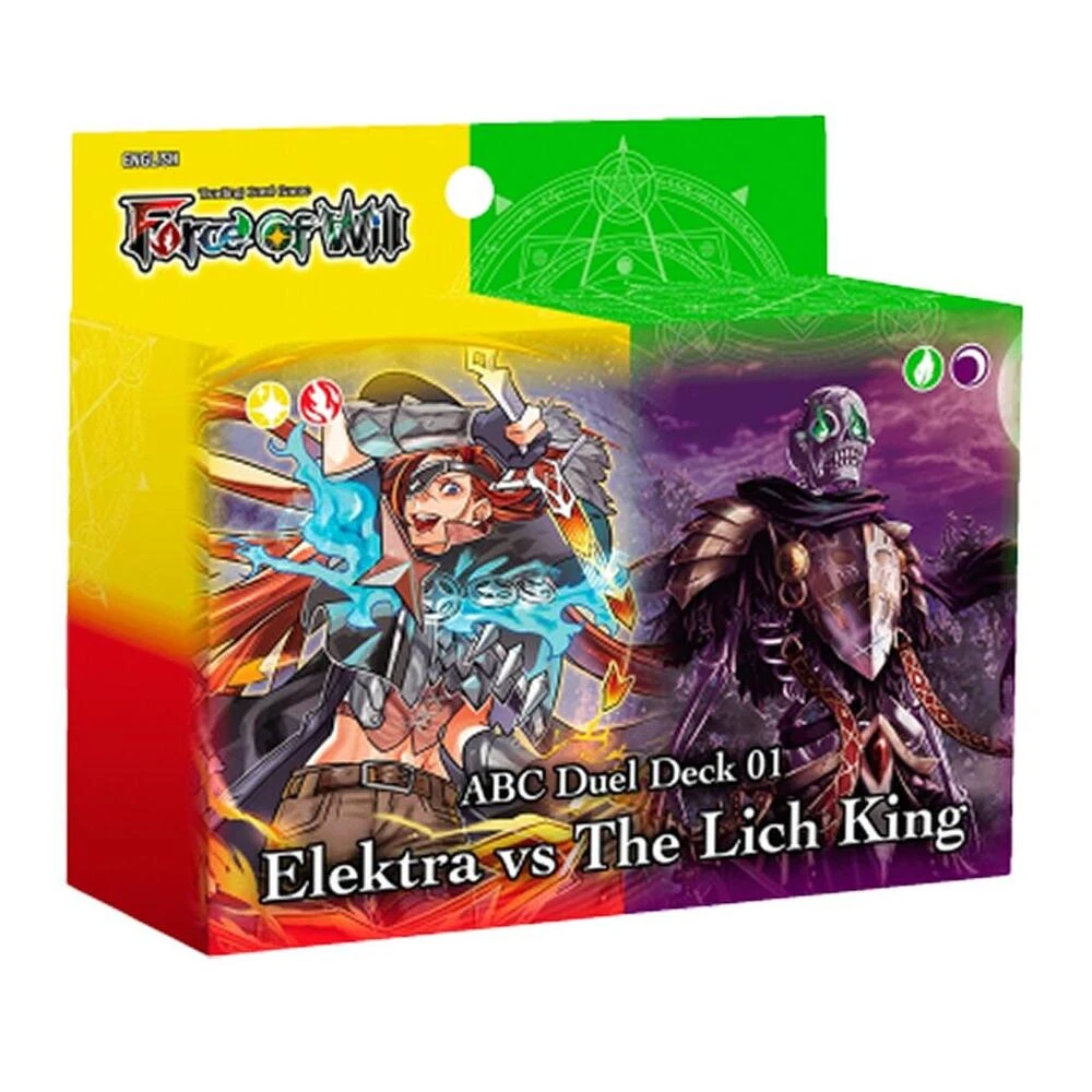 FOW ABC DUEL DECK 01 ELEKTRA VS THE LICH KING