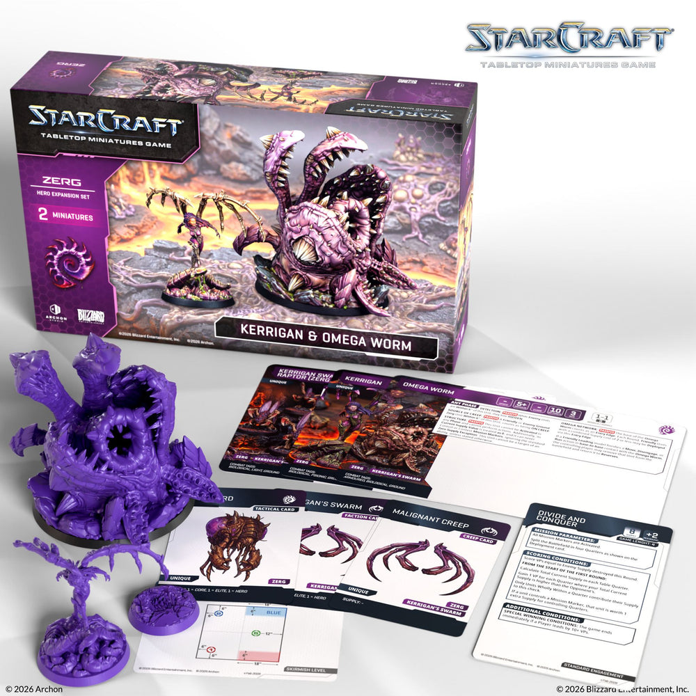 STARCRAFT ZERG KERRIGAN AND OMEGA WORM STARCRAFT [2026-05-30]