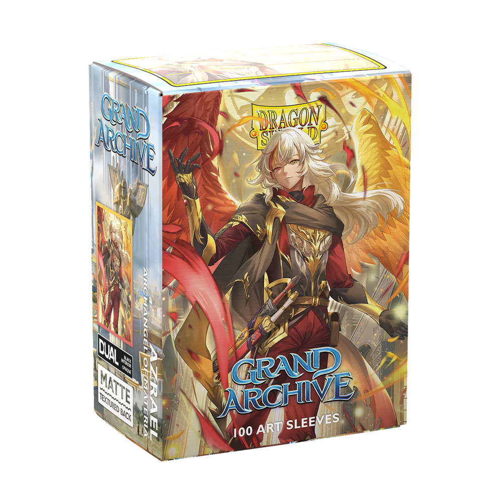 DRAGON SHIELD SLEEVES GRAND ARCHIVE AZRAEL, ARCHANGEL OF MATERIA 100CT