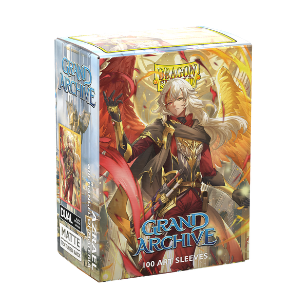 DRAGON SHIELD SLEEVES GRAND ARCHIVE AZRAEL, ARCHANGEL OF MATERIA 100CT