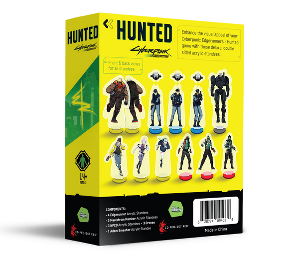 CYBERPUNK EDGERUNNERS: HUNTED DELUXE ACRYLIC STANDEES [2026-09-15]