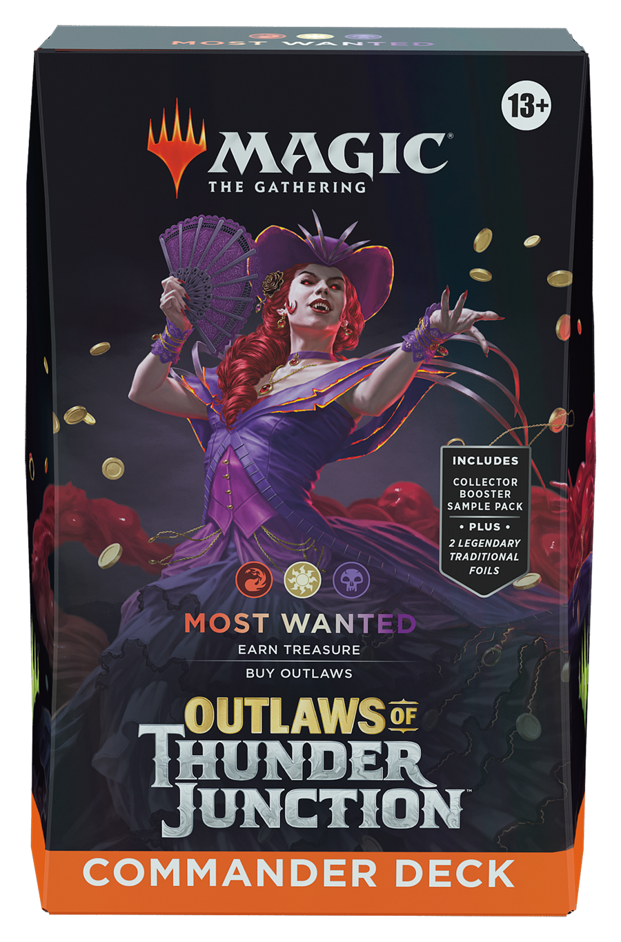 MTG OUTLAWS OF THUNDER JUNCTION COMMANDER DECK MOST WANTED