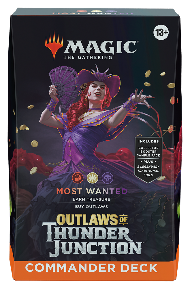 MTG OUTLAWS OF THUNDER JUNCTION COMMANDER DECK MOST WANTED