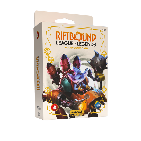 RIFTBOUND LEAGUE OF LEGENDS TCG SPIRITFORGED CHAMPION DECK RUMBLE