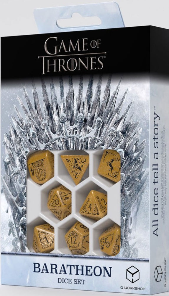 GAME OF THRONES RPG DICE SET