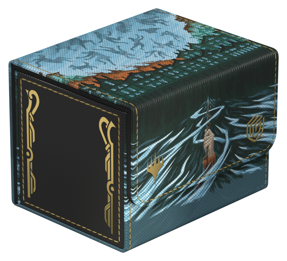 UG DECK CASE SIDEWINDER 100+ XENOSKIN MTG SECRETS OF STRIXHAVEN - BLUE MYTHIC 2 (ALT ART)