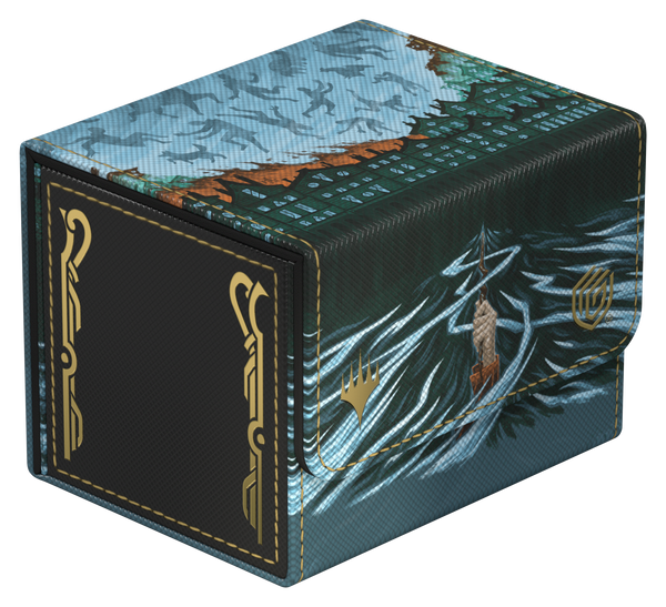 UG DECK CASE SIDEWINDER 100+ XENOSKIN MTG SECRETS OF STRIXHAVEN - BLUE MYTHIC 2 (ALT ART)