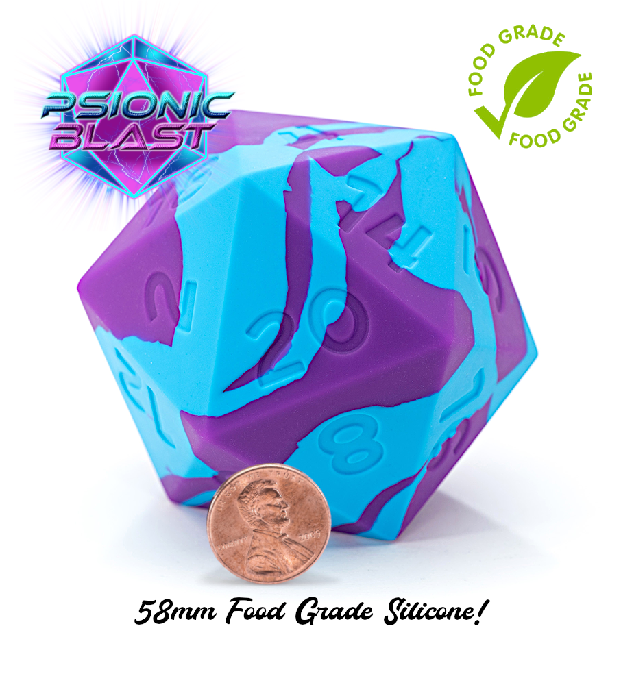 RANDOM ENCOUNTER: PSIONIC BLAST SILICONE D20