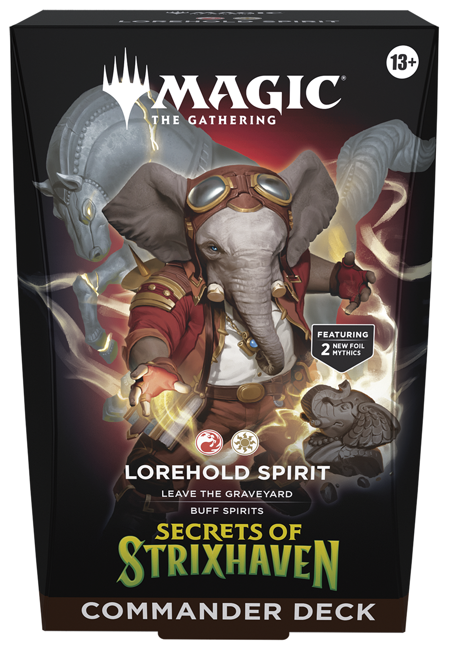 MTG SECRETS OF STRIXHAVEN COMMANDER: LOREHOLD SPIRIT