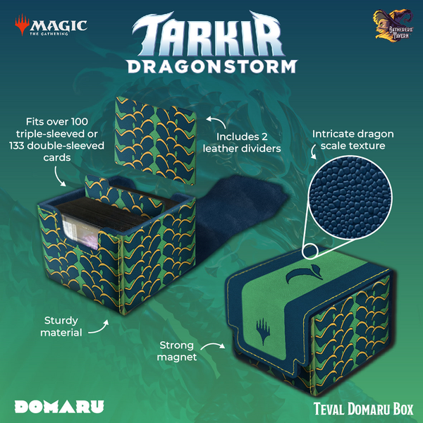 GATHERERS TAVERN MTG TARKIR DRAGONSTORM DOMARU BOX TEVAL