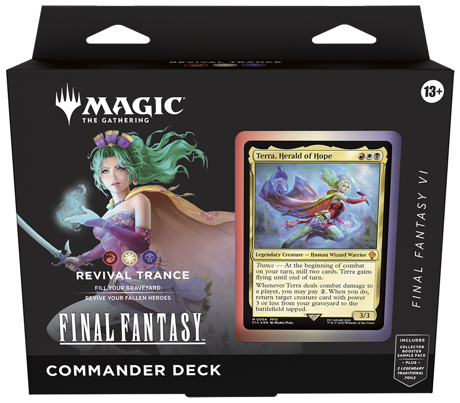 MTG Final Fantasy Booster Commander Deck Revival Trance