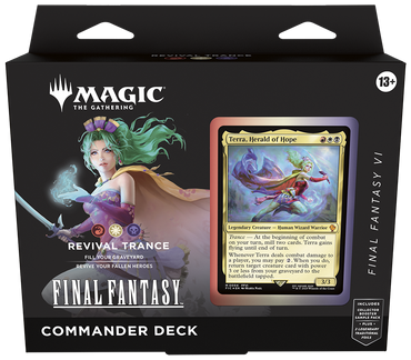 MTG Final Fantasy Booster Commander Deck Revival Trance