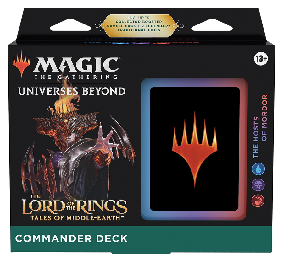 MTG Lord of the Rings Commander The Hosts of Mordor