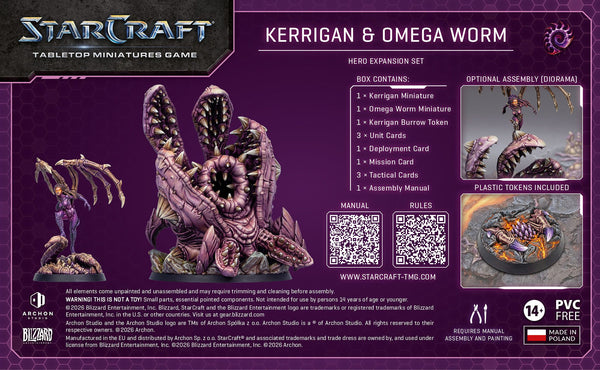 STARCRAFT ZERG KERRIGAN AND OMEGA WORM STARCRAFT [2026-05-30]