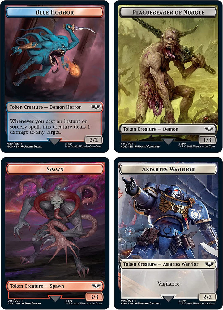 MTG Universes Beyond: Warhammer 40K Commander The Ruinous Powers