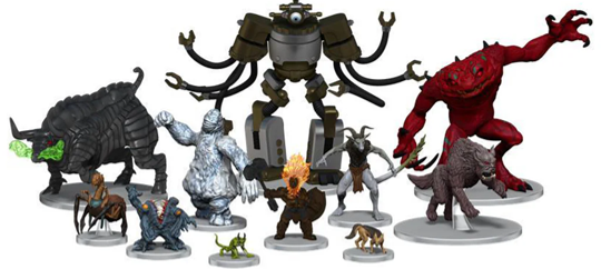 DND ICONS MONSTER MENAGERIE REVISITED BOOSTER - BLIND BOX