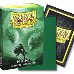 DRAGON SHIELD SLEEVES DUAL MATTE MIGHT 100CT