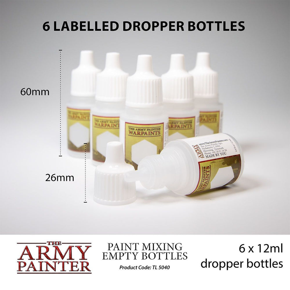Army Painter Custom Mixing Paint Bottles