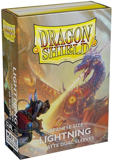 DRAGON SHIELD SLEEVES DUAL JAPANESE MATTE LIGHTNING