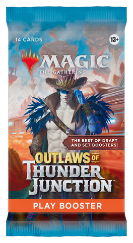 MTG OUTLAWS OF THUNDER JUNCTION PLAY  BOOSTER PACK