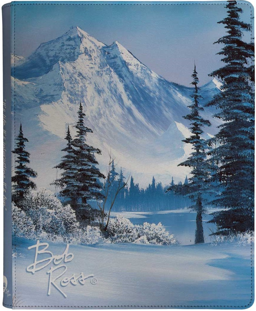 UP ZIP BINDER PRO 9PKT BOB ROSS WINTER PARADISE