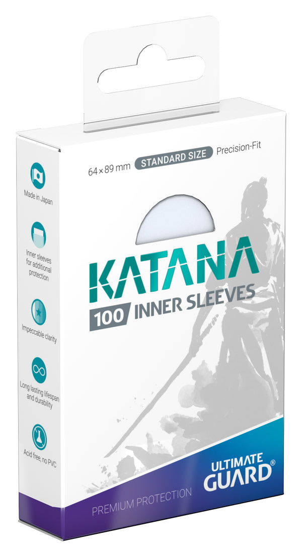 UG SLEEVES KATANA INNER SLEEVES 100CT