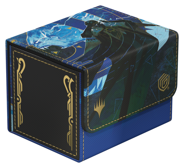 UG DECK CASE SIDEWINDER 100+ XENOSKIN MTG SECRETS OF STRIXHAVEN - BLUE RARE (ALT ART)