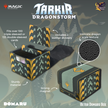 GATHERERS TAVERN MTG TARKIR DRAGONSTORM DOMARU BOX