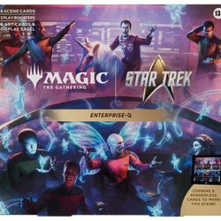 MTG STAR TREK SCENE BOX Enterprise-Q