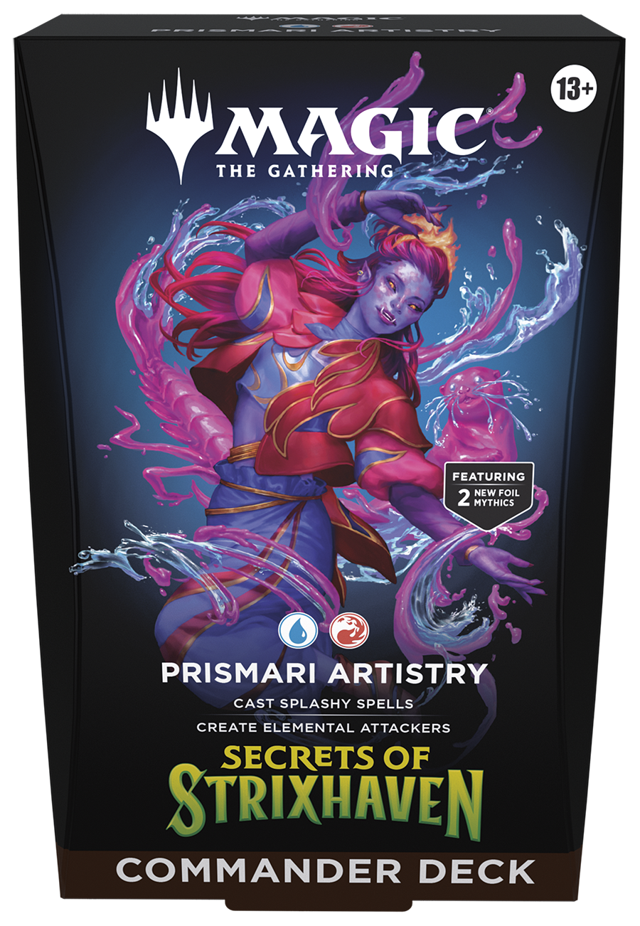 MTG SECRETS OF STRIXHAVEN COMMANDER: PRISMARI ARTISTRY