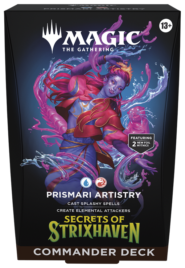 MTG SECRETS OF STRIXHAVEN COMMANDER: PRISMARI ARTISTRY