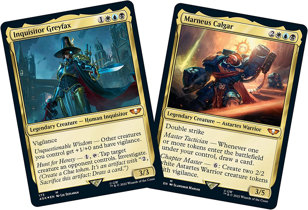 MTG Universes Beyond: Warhammer 40K Commander Forces of the Imperium