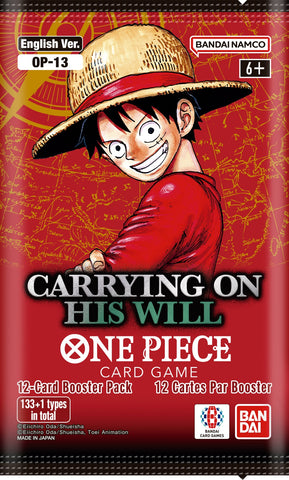 ONE PIECE CG OP-13 CARRYING ON HIS WILL PACK