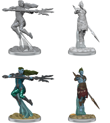 DND UNPAINTED MINIS WV20 SEA ELF FIGHTERS