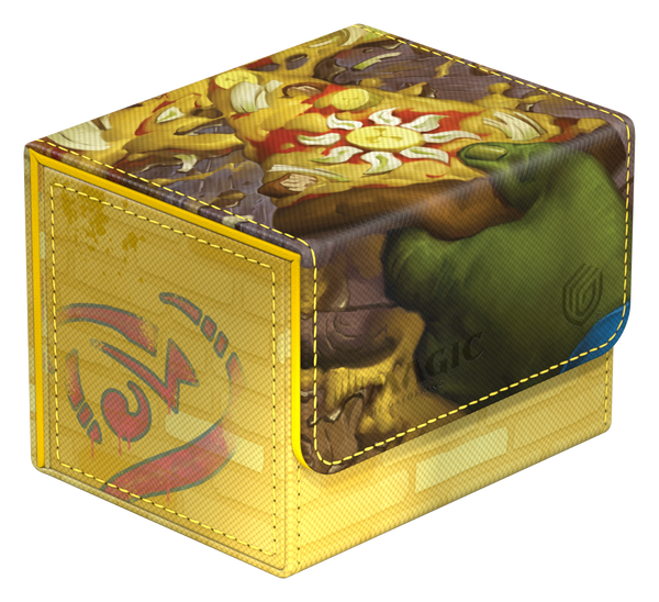 UG DECK CASE SIDEWINDER 100+ XENOSKIN MTG TEENAGE MUTANT NINJA TURTLES - PLAINS
