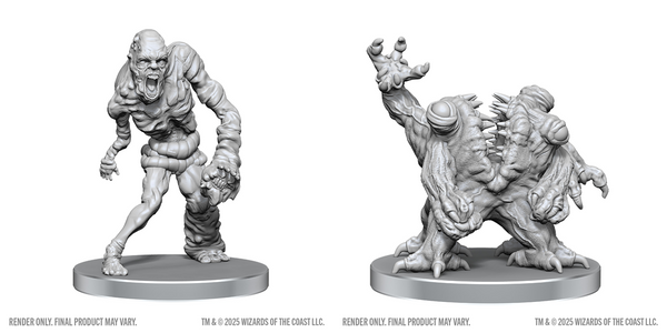 DND UNPAINTED MINIS WV28 RUTTERKIN & MAW DEMON